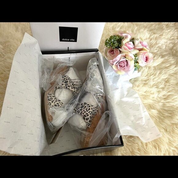 Dolce Vita Naji Knotted Cork Wedge Mule - Picture 4 of 11